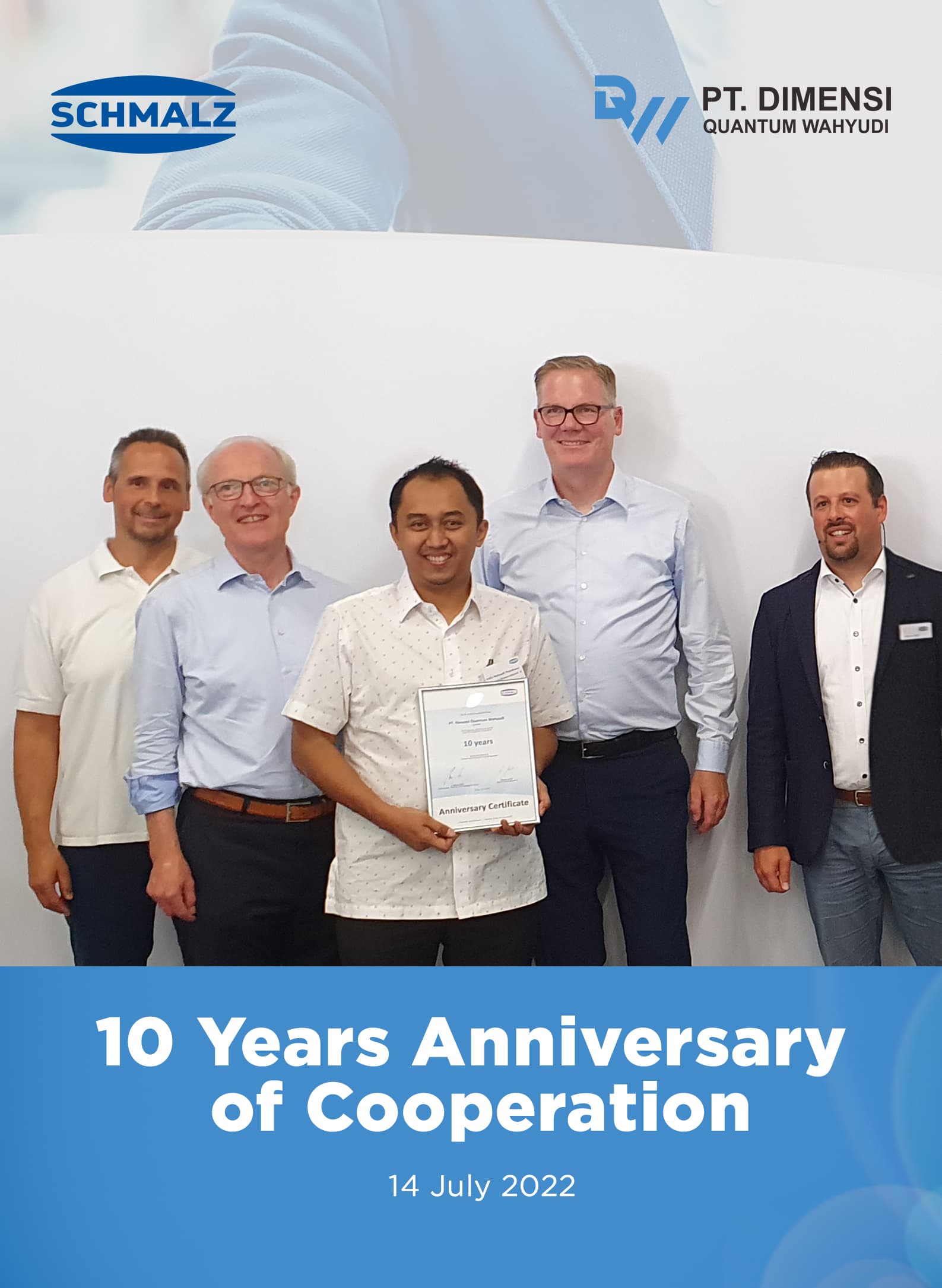 10 Years Anniversary of Cooperation