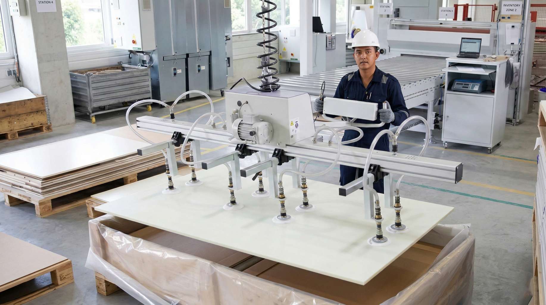 Apa Itu Vacuum Lifter? Solusi Efisien untuk Material Handling di Industri Modern